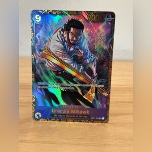 Dracule Mihawk proxy Card one piece